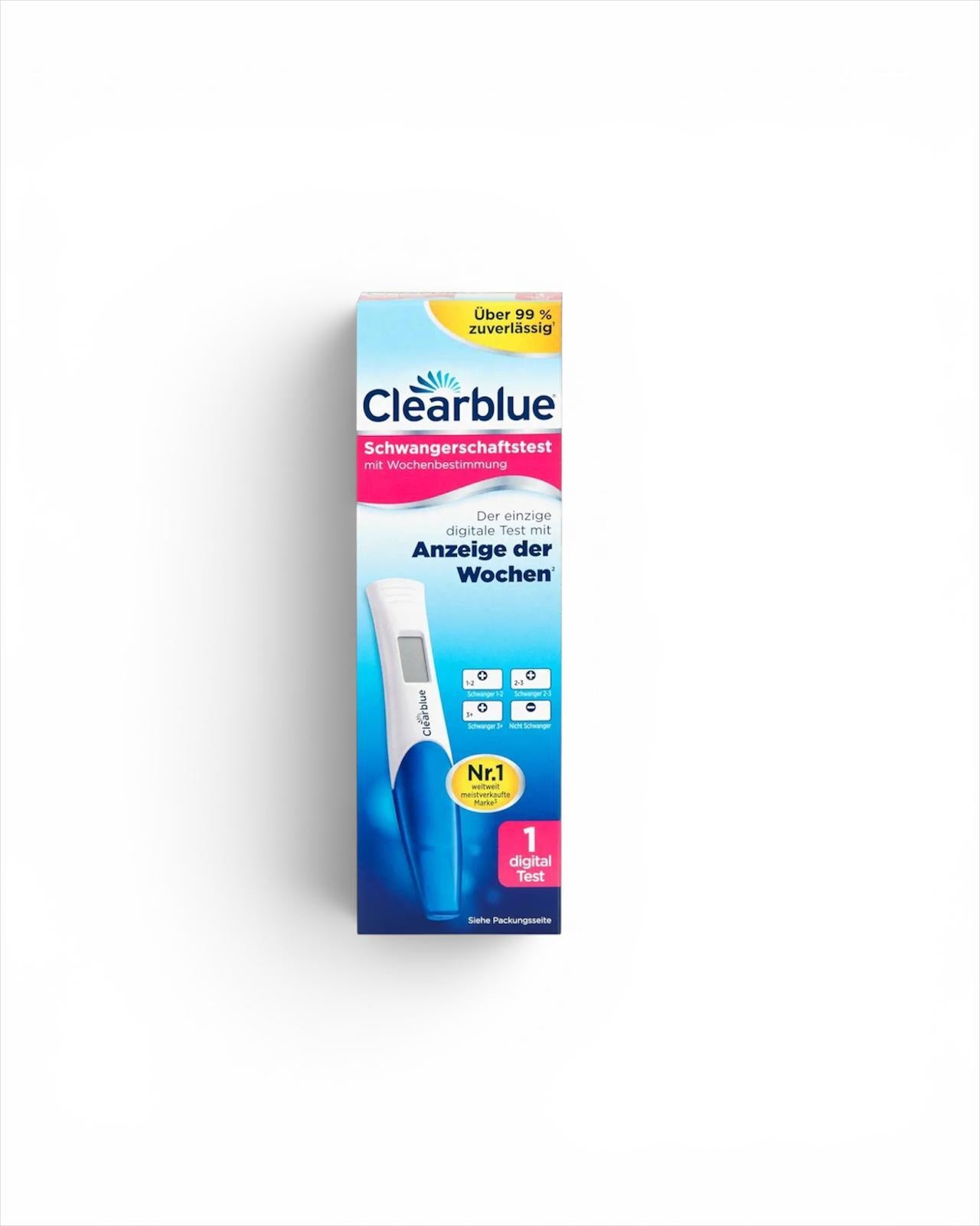 Clearblue · Schwangerschaftstest · mit Wochenbestimmung